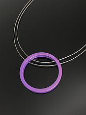 Circle Necklace by Melissa Stiles (Aluminum Necklace)