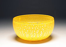 Silver Foil Bowls by Scott Summerfield (Art Glass Bowl)