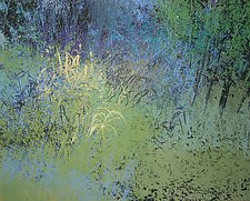 Spring Blessings by Jan Jahnke (Mixed-Media Painting)