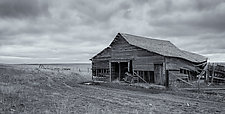 Abandoned - Eastern Wyoming by J.L. Rodman (Black & White Photograph)