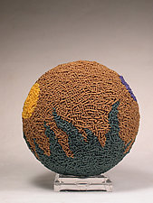 Rising Sun, Setting Moon by Joh Ricci (Fiber Sculpture)
