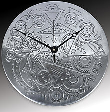 Clockworks by Jacob Rogers Art (Metal Clock)