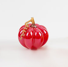 Fall Pumpkins by Treg Silkwood (Art Glass Sculpture)