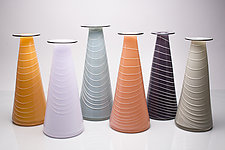 Inverno by David J. Benyosef (Art Glass Vase)