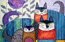 Catitudes by Penny Feder (Giclee Print)