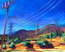 San Gabriel Power by Bonnie Lambert (Oil Painting)