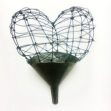 Funnel of Love II by Barbara Gilhooly (Metal Wall Sculpture)