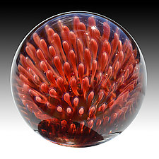 Anemone Marble by Aaron Slater (Art Glass Marble)