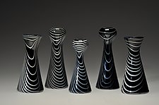 Zebri by David J. Benyosef (Art Glass Vase)