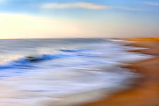 Sunrise Surf by Richard Speedy (Color Photograph)
