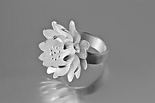 Silver Waterlily Ring by Elise Moran (Silver Ring)