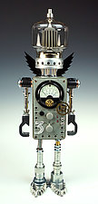 Recyclotron Series by Amy Flynn (Mixed-Media Sculpture)
