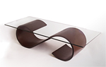 Infinity Table by Richard Judd and James Papadopoulos (Wood Coffee Table)