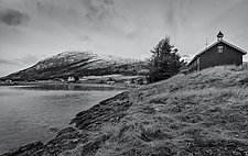 Sandtorgholmen, Norway by J.L. Rodman (Black & White Photograph)