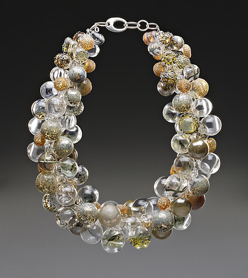 Absolute Necklace by Melissa Schmidt (Art Glass Necklace)