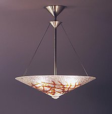Bramble Pendant Lamp by George Scott (Art Glass Pendant Lamp)