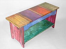 Bench by Wendy Grossman (Wood Bench)