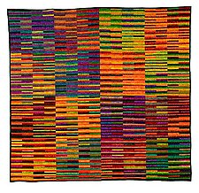 Square Within a Square Within by Kent Williams (Fiber Wall Art)