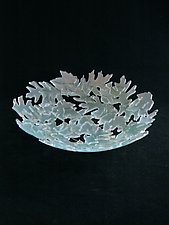 Leaf Bowl by Rick Melby (Art Glass Bowl)