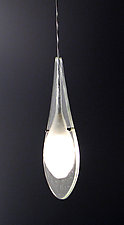 Clear Dewdrop by George Scott (Art Glass Pendant Lamp)