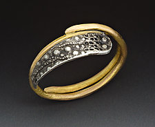 Urchin Ring by Peg Fetter (Gold & Silver Ring)