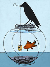 Gone Fishin' by Kamilla White (Giclee Print)