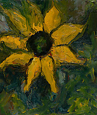Sunflower 11o35 by Jonathan Herbert (Oil Painting)