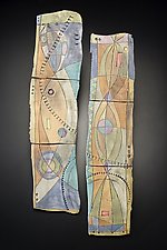Propelling Forward by Janine Sopp (Ceramic Wall Sculpture)