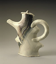 Stick Teapot by Kaete Brittin Shaw (Ceramic Teapot)