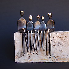 Family of Five by Yenny Cocq (Bronze Sculpture)