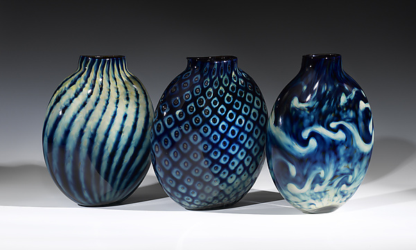 levantar lucha equipaje Treasure Series Pill Vase by Jacob Pfeifer (Art Glass Vase) | Artful Home