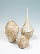 Sedona Vessels by Avolie Glass (Art Glass Vase)
