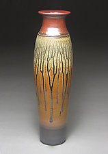 Floor Vase by Mike Walsh (Ceramic Vase)