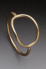 Gold O Ring by Peg Fetter (Gold Ring)
