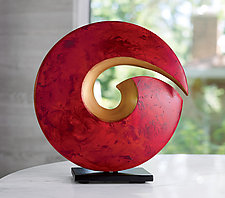 Spiral Sculpture by Cheryl Williams (Ceramic Sculpture)