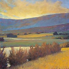 View Across the River by Ken Elliott (Giclee Print)