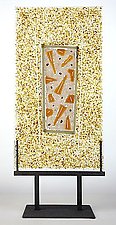 Sandstone Relic by Richard Altman (Art Glass Sculpture)