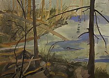 Pond by Diana Arcadipone (Watercolor Painting)