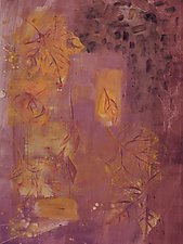 Fallen Leaves 1 by Sandra Humphries (Monotype Print)