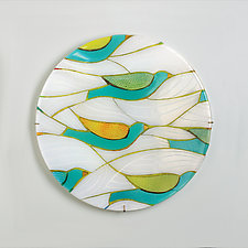 Migration by Lynn Latimer (Art Glass Wall Sculpture)