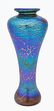 Spider Amphora Vase by Romeo Glass (Art Glass Vase)
