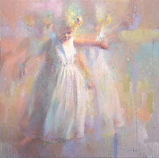 Twirling by Cathy Locke (Pastel Painting)