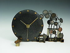 Change is in the Air by Mary Ann Owen and Malcolm Owen (Metal Clock)