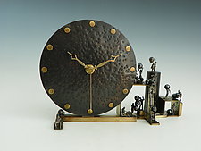 Spare Time by Mary Ann Owen and Malcolm Owen (Metal Clock)