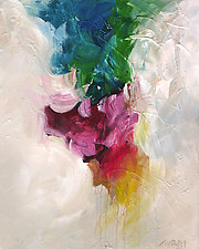 Dancing Roses by Marsh Scott (Acrylic Painting)