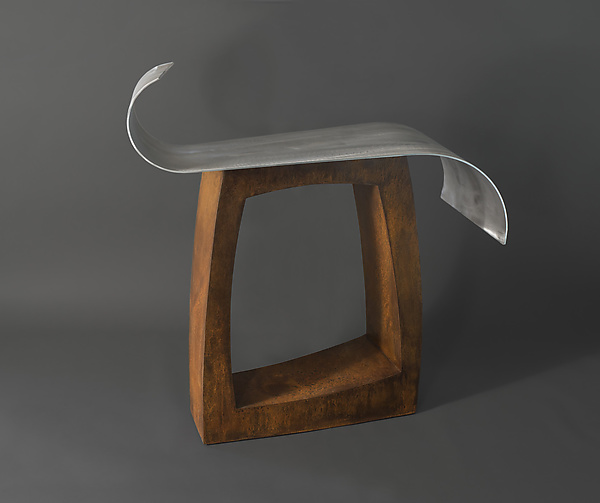 Swoop by Jeffrey Brown (Metal Console Table) | Artful Home
