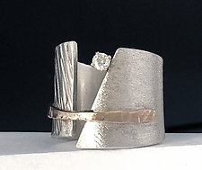 Conversation Piece Ring by Dagmara Costello (Gold, Silver & Stone Ring)