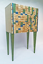 Skygazer Cabinet by Anne Bossert (Wood Cabinet)