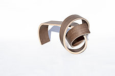 Mini Why Knot Bench by Kino Guerin (Wood Bench)