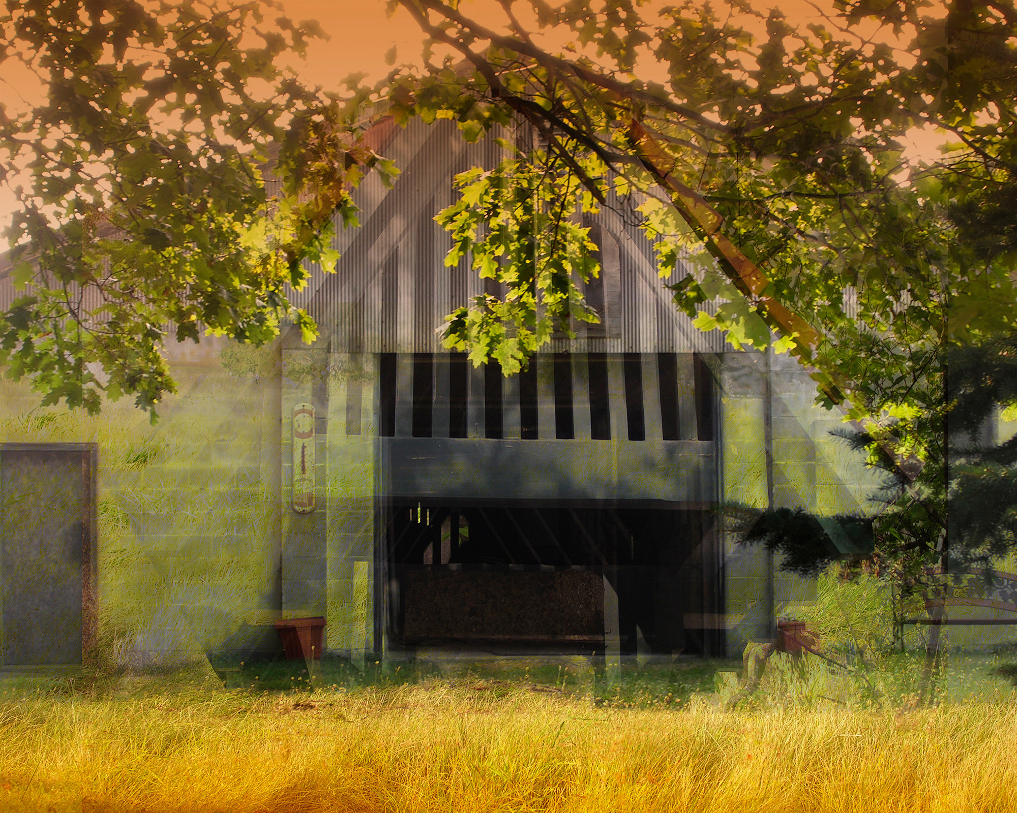 Shadow Barn By Eugenie Torgerson Color Photograph Artful Home